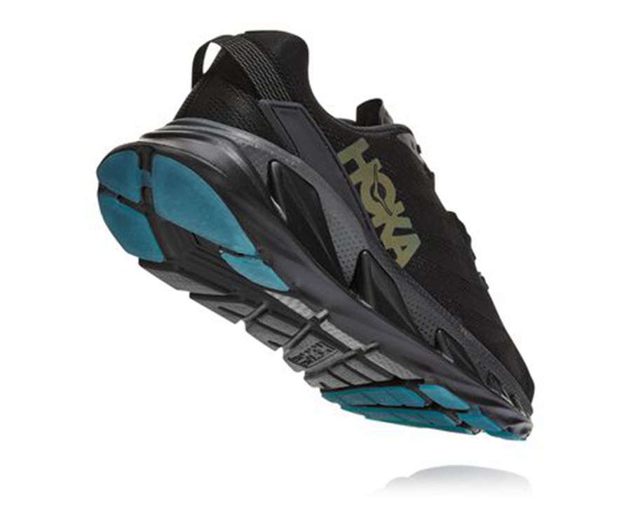 Hoka One One Running Shoes Mens Black - Elevon 2 - 75820YQZD